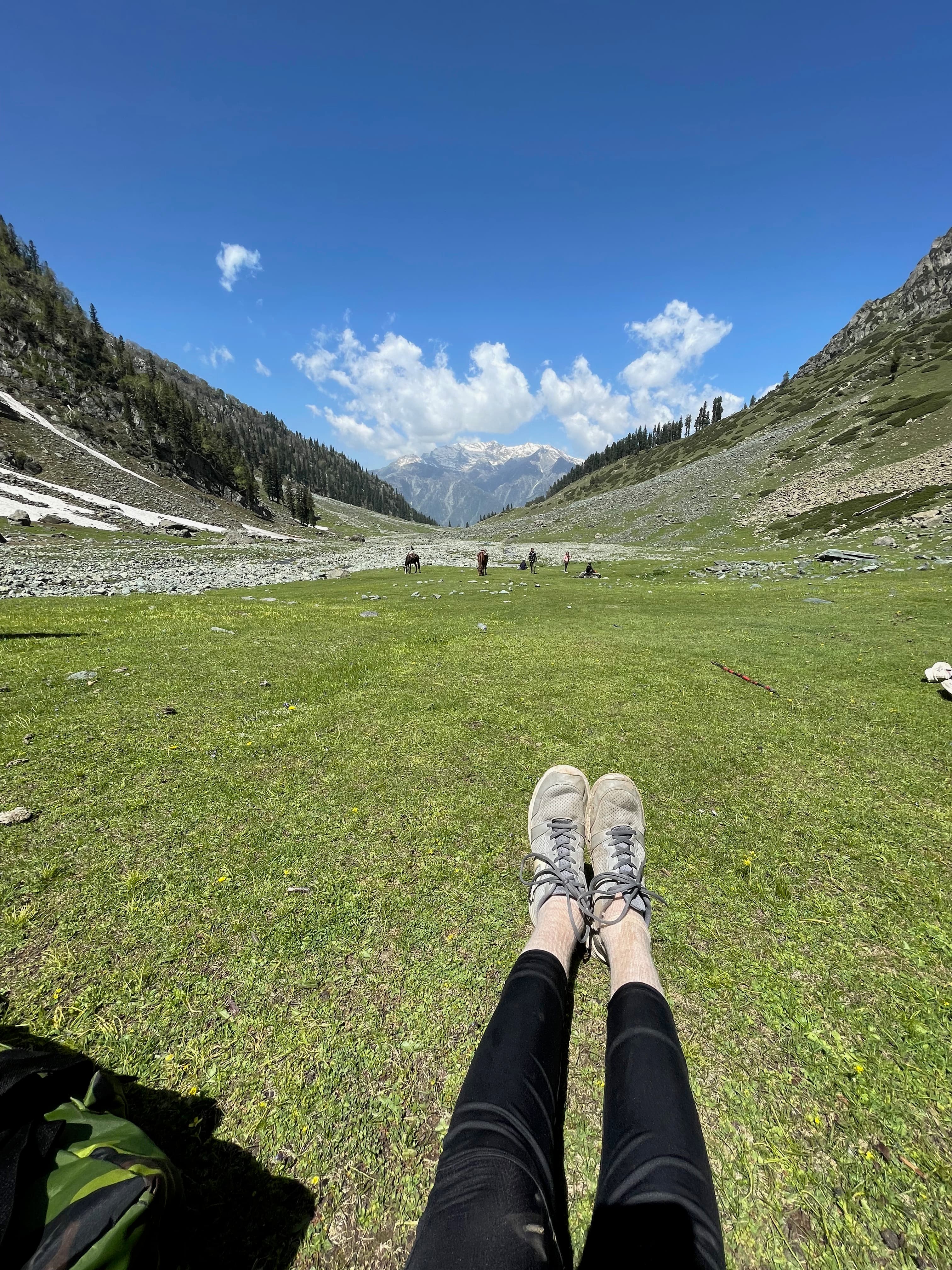 Tulian Lake trek base camp also called as Tulian Marg