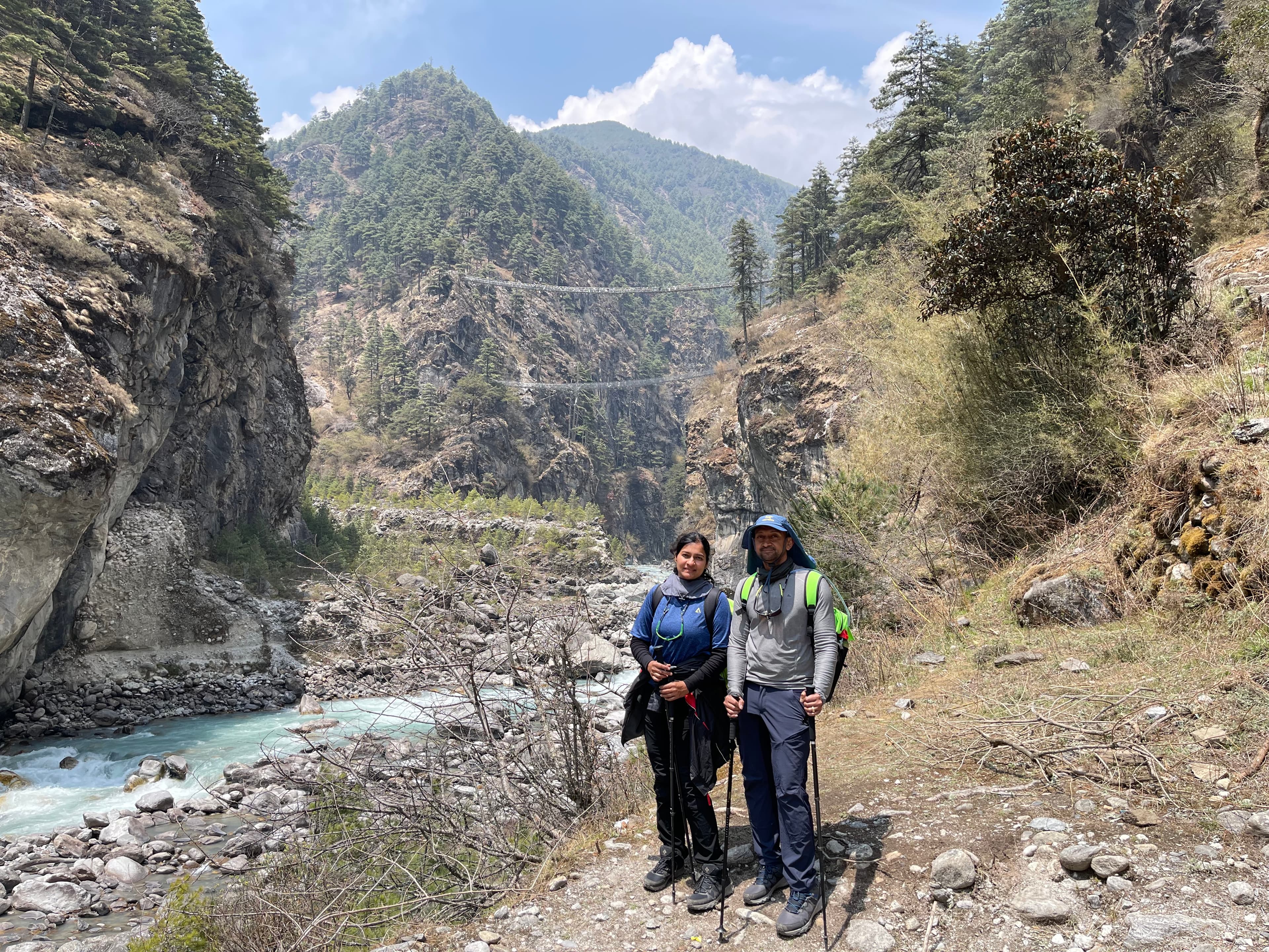 Everest Base Camp Trek - Phakding to Namche Bazaar Trek