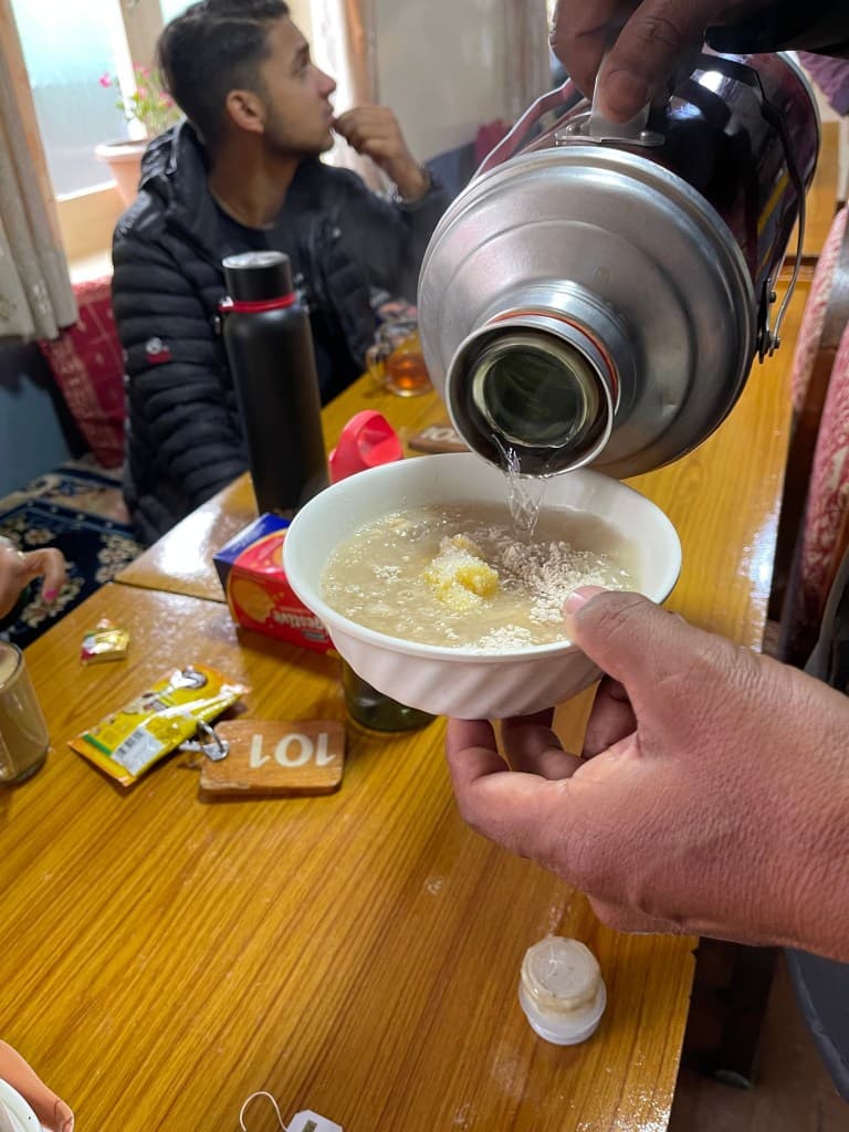 Champa Porridge or Tsampa Porridge - Best food for Everest Base Camp Trek